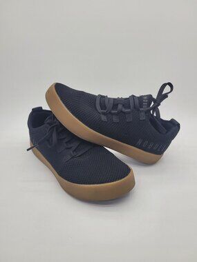 Pristine NoBull Black Gum Athletic Trainers Sneaker Classic Men's 8.5 Women's 10